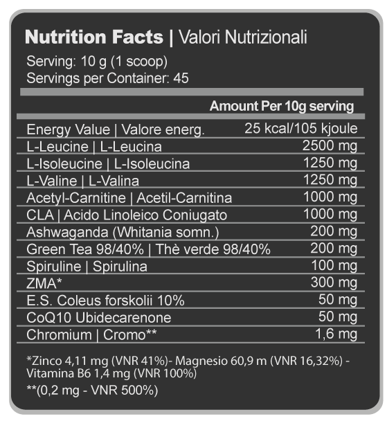 Aminosense 450gr - Lampone - Musclesense Nutrition